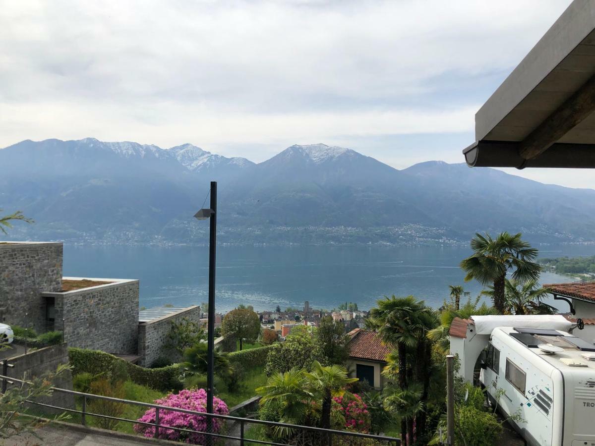 Apartmán Casa Amira - Locarno Brione sopra Minusio Exteriér fotografie