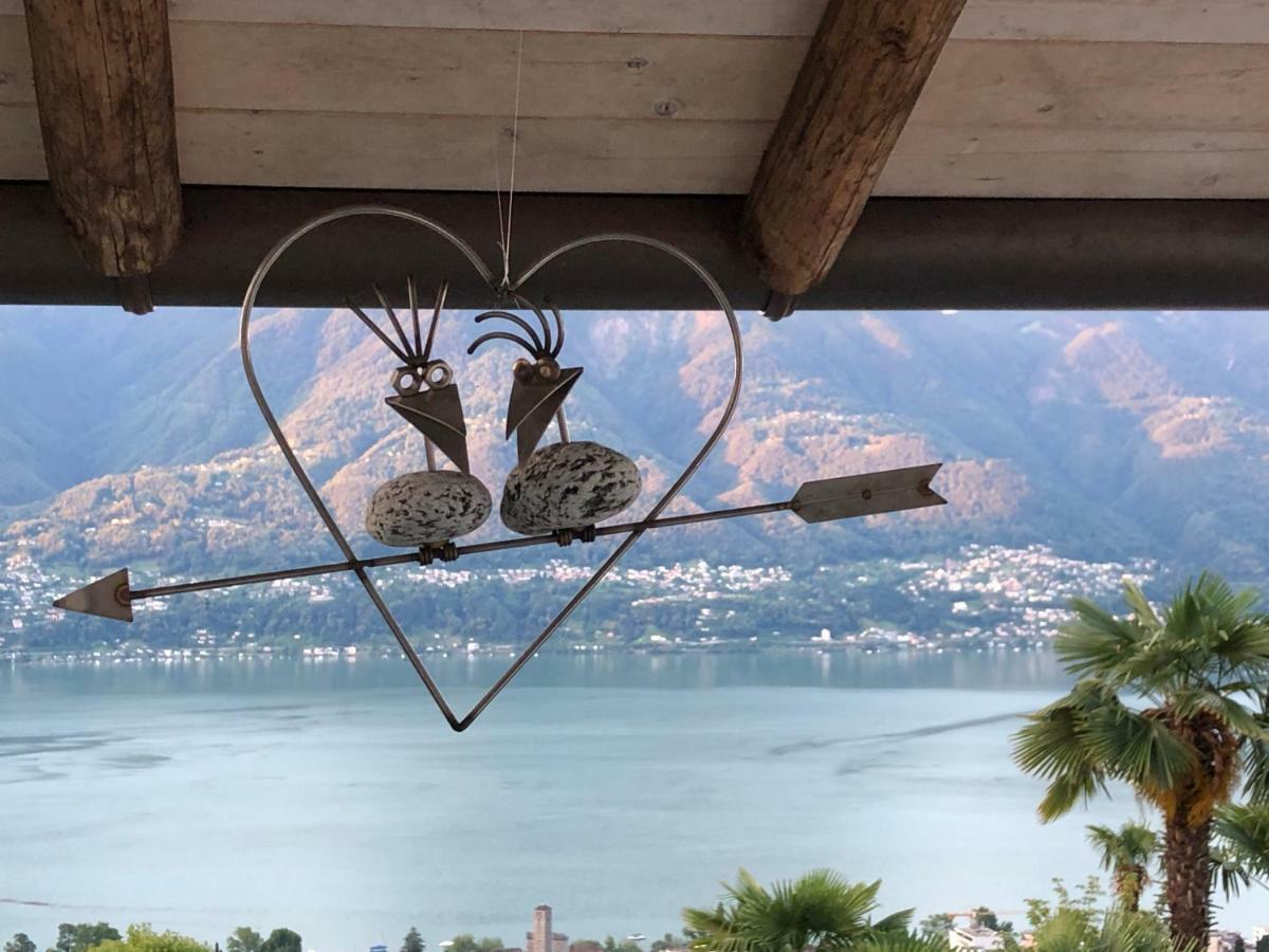 Apartmán Casa Amira - Locarno Brione sopra Minusio Exteriér fotografie