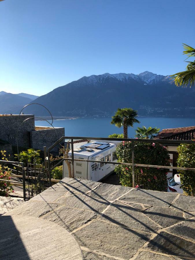 Apartmán Casa Amira - Locarno Brione sopra Minusio Exteriér fotografie